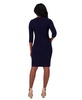 Petite Keyhole Side-Ring Sheath Dress