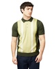 Men's Regular-Fit Sweater-Knit Stripe Polo Shirt