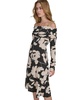 Women's Floral Off-The-Shoulder Chain-Strap Dress