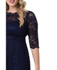 Plus Size Women'sPlus Leona Lace Long Formal Gown