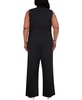 Women's Ruffle-Shoulder Sleeveless Jumpsuit