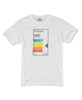 Men's and Women's White Polaroid Vintage-like Fade T-Shirt