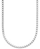 Box Link 16" Chain Necklace in Sterling Silver, Created for Macy's