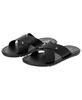 Men's Saul Faux Leather Slide Sandals Dressy Indoor Outdoor Shoes