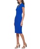 Women's V-Neck Cap Sleeve Sheath Dress