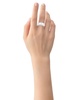 High Polished Faceted Dome Statement Ring