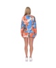 Women's Tie Dye Lounge Top Shorts Set, 2-Piece