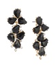 Epoxy Multi Shape Stone Linear Earrings