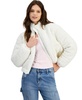 Women's Faux Sherpa Front-Zip Jacket, Created for Macy's 