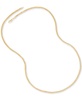 Wheat Link 22" Chain Necklace in 14k Gold