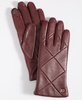 Women's Quilted Leather Gloves