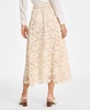 Women's Pull-On Lace Midi Skirt