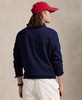 Men's Double-Knit Mesh Collared Sweatshirt