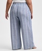 Trendy Plus Size Pull-On Wide-Leg Pants, Exclusively at Macy's
