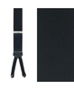 Men's Sutton Solid Color Silk Brace and Bow Tie Combo