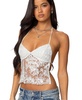 Women's Nyx Backless Sheer Lace Top