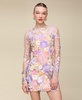 Women's Floral-Embroidered Sheath Dress