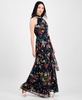 Women's Floral-Print Ruffled Maxi Dress