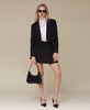 Women's Peak-Lapel Cropped Blazer