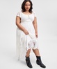 Trendy Plus Size Lace Maxi Dress, Exclusively at Macy's