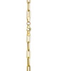 Paperclip Link 16" Chain Necklace in 14k Gold