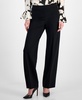 Women's Sailor-Pocket Mid-Rise Wide-Leg Pants