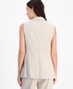 Women's Notch-Lapel One-Button Vest Jacket