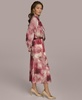 Women's Printed Tie-Neck A-Line Dress