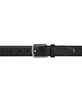 Men's Pebble Grain Feather Edge Dress Belt
