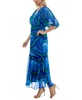 Women's Printed Fit & Flare Dress