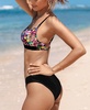Women's Super Bloom Reversible Cutout Bikini Top & Standard Bottoms Set