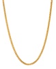 Square Wheat Link 20" Chain Necklace in 14k Gold