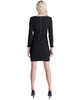 Women's Ribbed Knot-Front Mini Dress