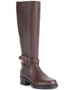 KARL LAGERFELD Women's Claremont Everyday Riding Boot Ankle