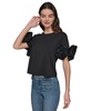 Women's 3D Floral-Sleeve Top