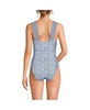 Women's Square Neck High Leg One Piece Swimsuit