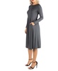 Women's Midi Length Fit and Flare Dress