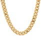 Men's Gold-Tone Cuban 24" Link Necklace