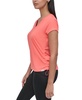 Sport Women's Crewneck Short-Sleeve Side-Ruched Top