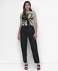 Women's High-Rise Taffeta Cargo Pants 