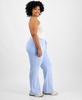 Trendy Plus Size Scuba Wide-Leg Pants, Created for Macy's