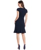 Petite V-Neck Jersey Fit & Flare Dress