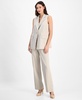 Women's Notch-Lapel One-Button Vest Jacket