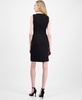 Women's Textured Sleeveless Sheath Dress