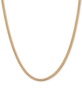 Curb Link 20" Chain Necklace in Sterling Silver or 18k Gold-plated Over Sterling Silver