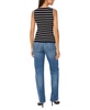 Women's Striped Sleeveless Sweater