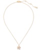 Gold-Tone Paradise Flower Mini Pendant Necklace, 16" + 3" extender