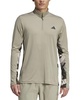 Men's Quarter-Zip Camo Panel Sweatshirt