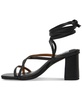 Women's Haze Strappy Lace-Up Block-Heel Dress Sandals