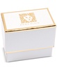 Gold-Tone Mother-of-Pearl & Flower Cutout Bangle Bracelet